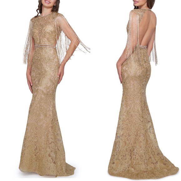 Lace Trumpet Gown 